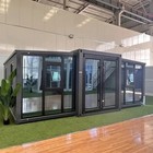 Expandable Container House China 20 40ft Luxury Model House Prefabricated Modula