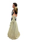 Vintage Aca 1950 Bride Groom Wedding Cake Topper Figurine 3 75   