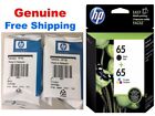 2 Pack Hp 65 Genuine Black   Color Ink Hp65 Combo Ink Cartridges New