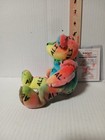 Muhammad Ali Bear Beanie Bean 1999 Ali Salvino s Bammers Rainbow Promo With Coa