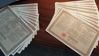 Lot Of 48 German 1930 Government International Young Uncancelled Loans