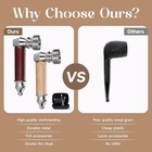 3pcs Metal Smoking Pipe W lid Tobacco Pipe Metal Hand Pipe Mini Metal Pipe Us