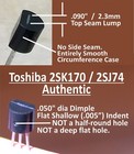 Toshiba 2sj74   2sk170  Lab Match Quad To 0 1ma  6 0 - 8 0 Ma Range  bl   b  