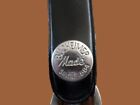 Vintage U s Navy Black Leather Belt Keeper Key Chain Ring Usa Made Bucheimer
