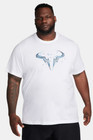 The Nike Tee Rafa Nadal Men s Dri-fit Tennis Shirt White Size S M 2xl Fq4938-100