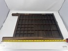 Antique Letterpress Wood Type Drawer Hamilton Helvetica Typography Shadow Box