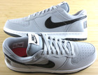 Big Nike Men s Low Lux Lifestyle Shoes Wolf Grey Black White Crimson Size 10 Nib