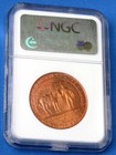 1961 Hk-589 So Called Dollar- Ngc Ms 67 Red Pony Express Termination Centennial