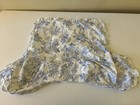 Pottery Barn Teen Loveshackfancy Damask Backrest Pillow Cover Blue Nwot Ob