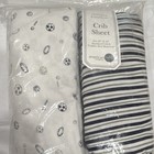 American Baby Company 2-pack Cotton Fitted Crib Sheets   Burts Bee Sleep Sac 