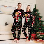 Christmas Family Matching Outfits Pajamas Family Look Clothing Sets 2 Pieces