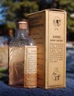 Antique Humphreys  Veterinary Medicine Bottle Jk Embossed Horse W  Label In Box