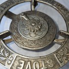 Antique 1890s Cast Iron Queen Spirit Alcohol Fuel Camp Stove - S   Co Ny