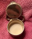 Vintage Micro Mosaic Pill Box Round Pocket Box Italian Floral Charm Keychain
