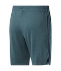 Reebok Mens Ready Melange Knit Athletic Workout Shorts  Green  Medium