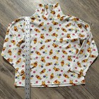 Vtg Winnie The Pooh 100 Acre Woods Turtle Neck Aop Pooh Flowers Size 7 Read