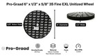 Exl Unitized Wheel  Silicon Carbide  6  Diameter X 1 2  Wide X 5 8  Arbor  3s   
