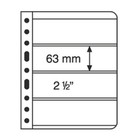 25 Lighthouse Vario 4 Pocket Black Stock Sheets - 5 Packs Of 5 - Double Sided 4s