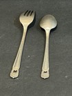Vintage 1847 Rogers Bros Eternally Yours Silverplate Fork   Spoon 2 Pc Set