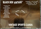 Rare 2023 Black Box Vintage Sports Baseball Football Basketball Mantle Jordan Rc