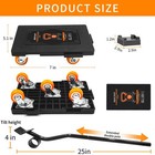 Furniture Lifter Movers Tool Set  360   Rotation Furniture Dolly Heavy Duty  F   