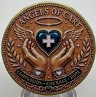   Nurses Earn Their Wings Every Day Nurse Challenge Coin Compassion Courage Hope