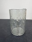 Controlled Bubble Glass Vase 8    Clear Beautiful Decorative 