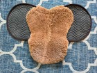 Mattes Cotton Contoured shaped Hunter Saddle Pad With Sheepskin   Pony 