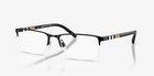 Burberry Be1282 1001 Black Demo Lens 55 Mm Men s Eyeglasses