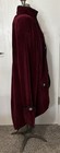 Dark Rock Red Velveteen Coat  Brocade Trim Goth Gothic Steampunk Bridgerton Xxl