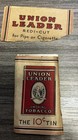 Vintage Cigarette Rolling Paper Union Leader  Ripple Riz Tam Tam   Leather Pouch