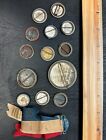 Lot Of Antique Political Buttons Pin 1890 s - 1910 s New York City Tammany Hall 
