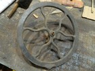 Antique Vtg Singer Treadle Sewing Machine Cast Iron Flywheel