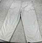 Tru Spec Tactical Cargo Pants Xl Reg Gray Adjustable Rip-stop Response Uniform
