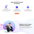 Business Service Website Design With Free Vps Web Hosting And Installation