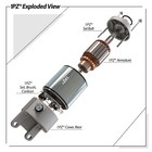 Starter Motor For Honda Fourtrax 300 Trx300 Trx300fw 281cc 2x4 4x4 1988-2000 Atv