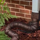 1pack 21-60    Expandable Flex Drain Downspout Extension Rain Pipe Spout Gutter
