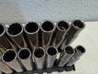 Vintage Craftsman 12 Pt Deep Socket Set Metric 3 8 Drive Made In Usa Chrome Lot