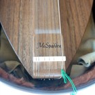 Vtg Dulcimer Full Size Mountain Dulcimer 1994 Mcspadden M-12w Walnut Case