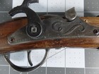 Vintage Parris Manufacturing Co Toy Cap Gun Flintlock Pistol Wood Metal