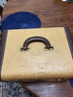 Vintage 1940 s Leather Woman s Train Case