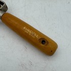 Vintage Proell Wooden Seam Roller Wallpaper Tool Usa Made Brown Wood Crafting