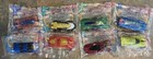 Mcdonald s 1994 Hot Wheels Happy Meal Toys-set Of 8 Hot Wheels