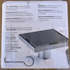 Oatey Square Drain Tile-in Grate 6  X 6  Dss1040r-d-04