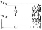 Fits Hesston 5500 Round Baler Pickup Tine Tooth 7894306 He-5