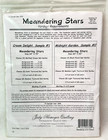 Judy Niemeyer Meandering Stars Foundation Paper Piecing Pattern Quiltworx 64x68