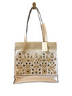 Patricia Nash Toscano Greek Embroidery Tote Nwt Chalk White