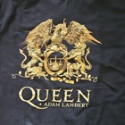 Queen Rhapsody Tour 2023 Black T-shirt Rock   Pop Music Concert M Merch