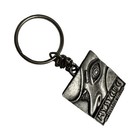 Cirque Du Soleil Myst  re Pewter Keychain     Vintage Original Show Souvenir Euc