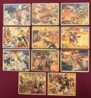 Lot Of 11 Vintage Lone Ranger Gum Inc Trading Cards  4-7  9-11  15  19  25   28